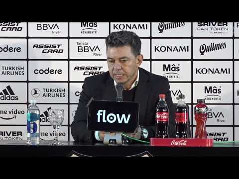  Gallardo en conferencia de prensa [EN VIVO | River 1 - Sarmiento 2]