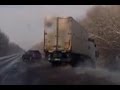 Video: Out Of Control Car Causes Big Rig To Crash