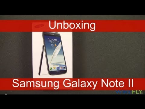 Samsung Galaxy Note II for T-Mobile Smartphone Unboxing by Wirefly