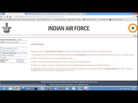 how to apply afcat 2015