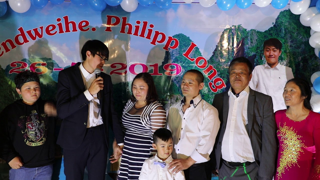 CHÁU PHILIP LONG CẢM XÚC TẠI LỄ BƯỚC VÀO TUỔI TRƯỞNG THÀNH TẠI FÜRSTENWALDE