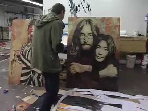 Video – Shepard Fairey May Day Exhibition at Deitch Projects Preview