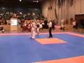 Hanna Kivi kicking nice points