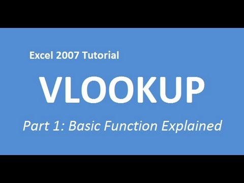 how to vlookup easy