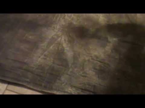 how to dye drop cloth
