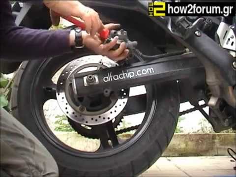 how to change oil on a v-strom 650