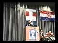 Mesić 15.12.2006.Mesić je istakao da su u II Svjetskom ratu postojale dvije Hrvatske, antifašistička i 