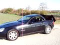Mercedes SLK ouverture toit Mercedes SLK ouverture toit