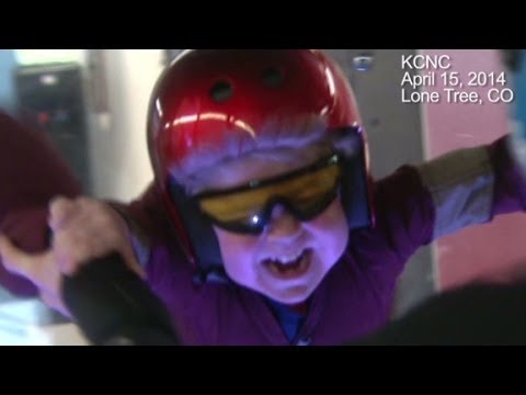 Boy gets wish to fly like 'Iron Man'