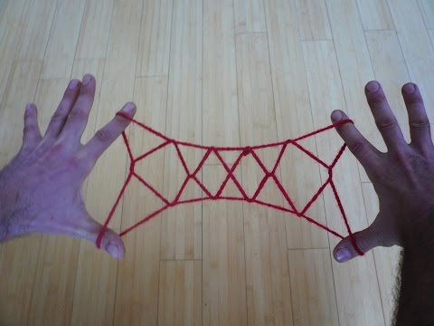 Learn How To Do Jacob's Ladder String Figure/String Trick - Step By Step