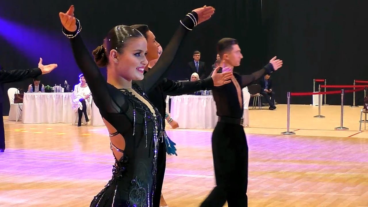Молодежь-1, La (Rising Stars) 1/2 | Чемпионат БФТ (16.04.2022, Минск)  спортивные бальные танцы