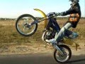 Husqvarna TE250 wheelie