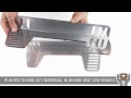 Planted Technology Universal Aluminum Seat Side Mount Set Grey (Part Number: PA90SM-G) Planted Technology Universal Aluminum Seat Side Mount Set Grey - Universal