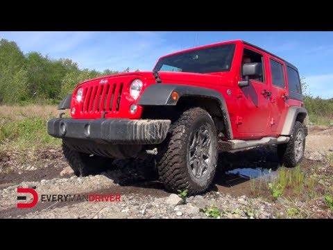 how to drive a jeep wrangler off road