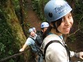 Big Island Eco Adventures Zipline 7 - Plank walk with waterfall and coastal view