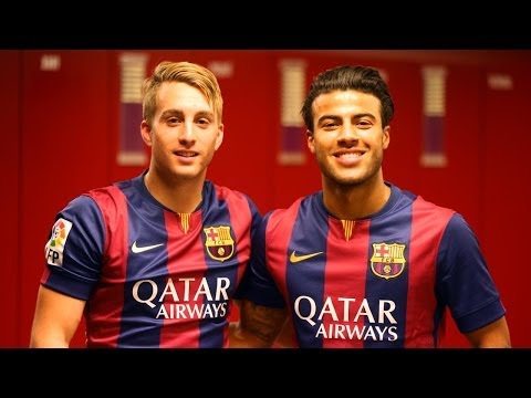 Deulofeu i Rafinha, il·lusionats amb el seu retorn al Barça