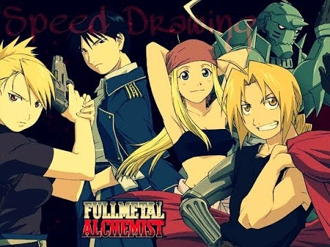 how to draw fullmetal alchemist