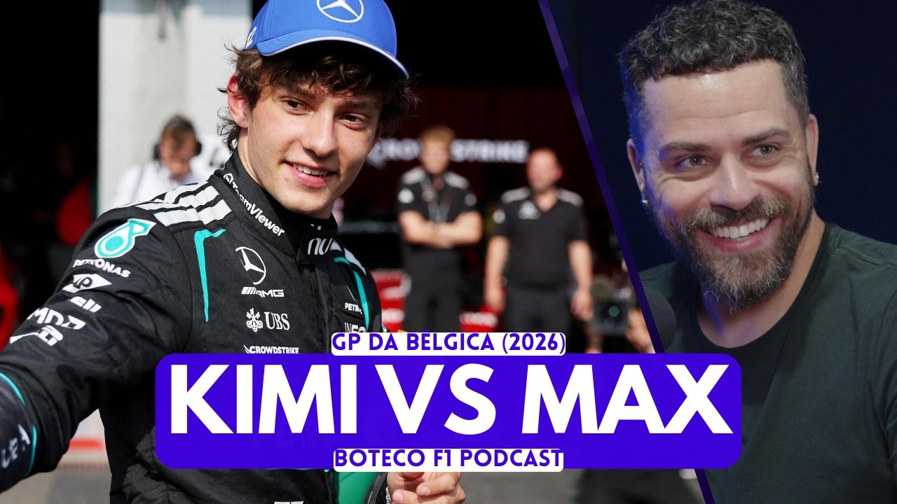 KIMI ANTONELLI vs MAX VERSTAPPEN EM SPA | ANÁLISE DO GP DA BÉLGICA DE F1 (2026)