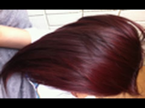 how to dye auburn hair brown