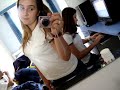 Bia tirando foto