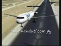 Animación del accidente aéreo del avion de Barajas - España
