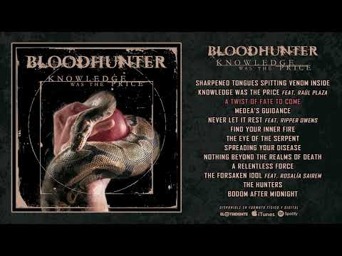 BLOODHUNTER estrena su nuevo álbum "Knowledge Was The Price" y arranca su gira
