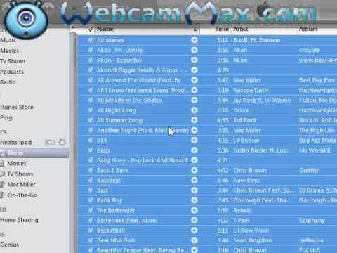 how to delete songs off a ipod