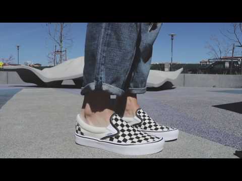 checkerboard vans on feet checkerboard vans on feet
