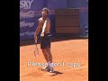 Juan Mart�n del Potro practice Kitzb�hel 2008