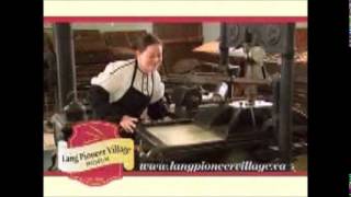 Lang Pioneer Village Museum's Seasonal Commercial
