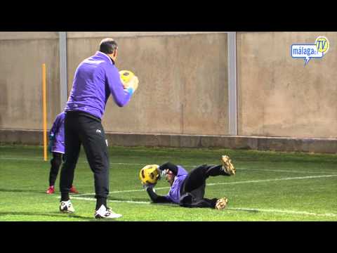 Miércoles 09/02/11. Pamela Tajonar, portera mexicana del Atlético Málaga