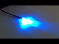 Fake Car Alarm Blue Flashing LED 5mm 12v