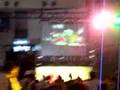 サマーソニックゼロセブン 2日目 エアギター選手権でのガチャピンとクラウザーさん
