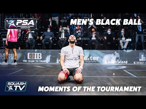 Squash: CIB Black Ball Open 2021 - Men's Moments of the Tournament