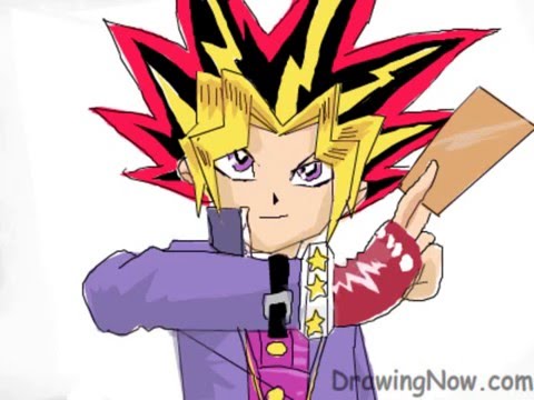 how to draw yugi