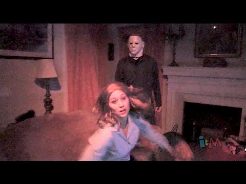 %22Halloween%22 Michael Myers haunted house at Halloween Horror Nights 2014%2C Universal Orlando