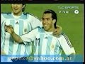 (2007) Suiza 1-1 Argentina || gol Carlos Tevez (relato Victor Hugo Morales)