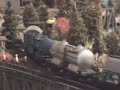 Steam Locomotives Operate On HO Scale Model Railroad Layout