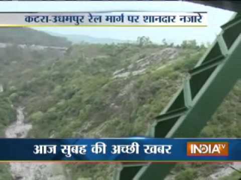 Bridge taller than Qutub Minar linking Katra-Udhampur rail track