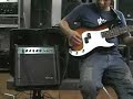 the pocket TV: the Stagg 40 BA bass amp and Aria STB-PB