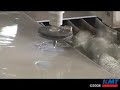 KMT Waterjet Systems; Water Jet Cutting Steel at Maximum Industries