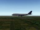 Aerolineas Argeninas Landing Buenos Aires 747-400