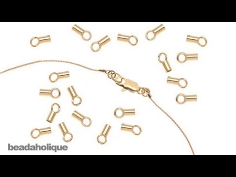 how to fasten crimp beads