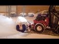 Ventrac Sidewalk Snow Management