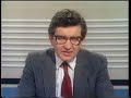 dickie's last programme recorded on the 31st december 1982.  the falkland's was still very much in the news...