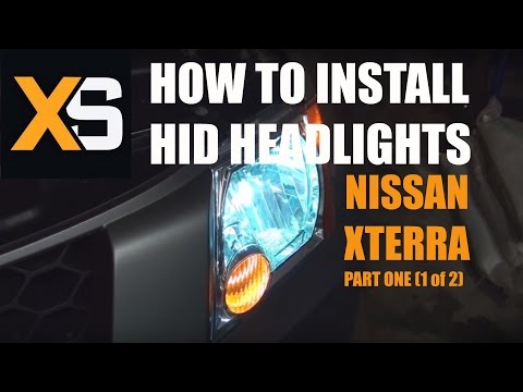 How to Install Bi-Xenon HID: Nissan Xterra 2005-2010 Pt 1 of 2