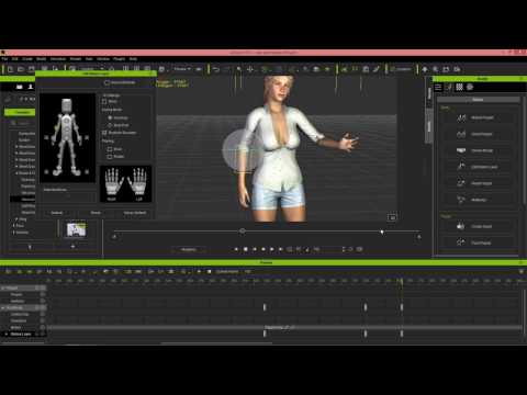 iClone 6.5 Tutorial - Animating Daz Genesis 3 Characters in iClone