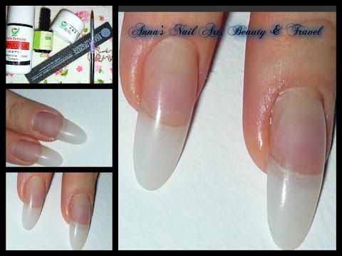 how to fill acrylic nails step by step