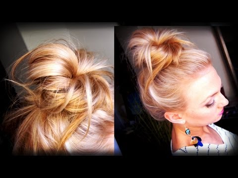 bun - My Everyday Makeup Look | http://tinyurl.com/cvdbwzh My Makeup: -Benefit Hello Flawless Cover Up in
