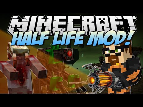 Minecraft | HALF LIFE MOD! (Super Awesome Weapons & Half Life 3 Confirmed?!) | Mod Showcase